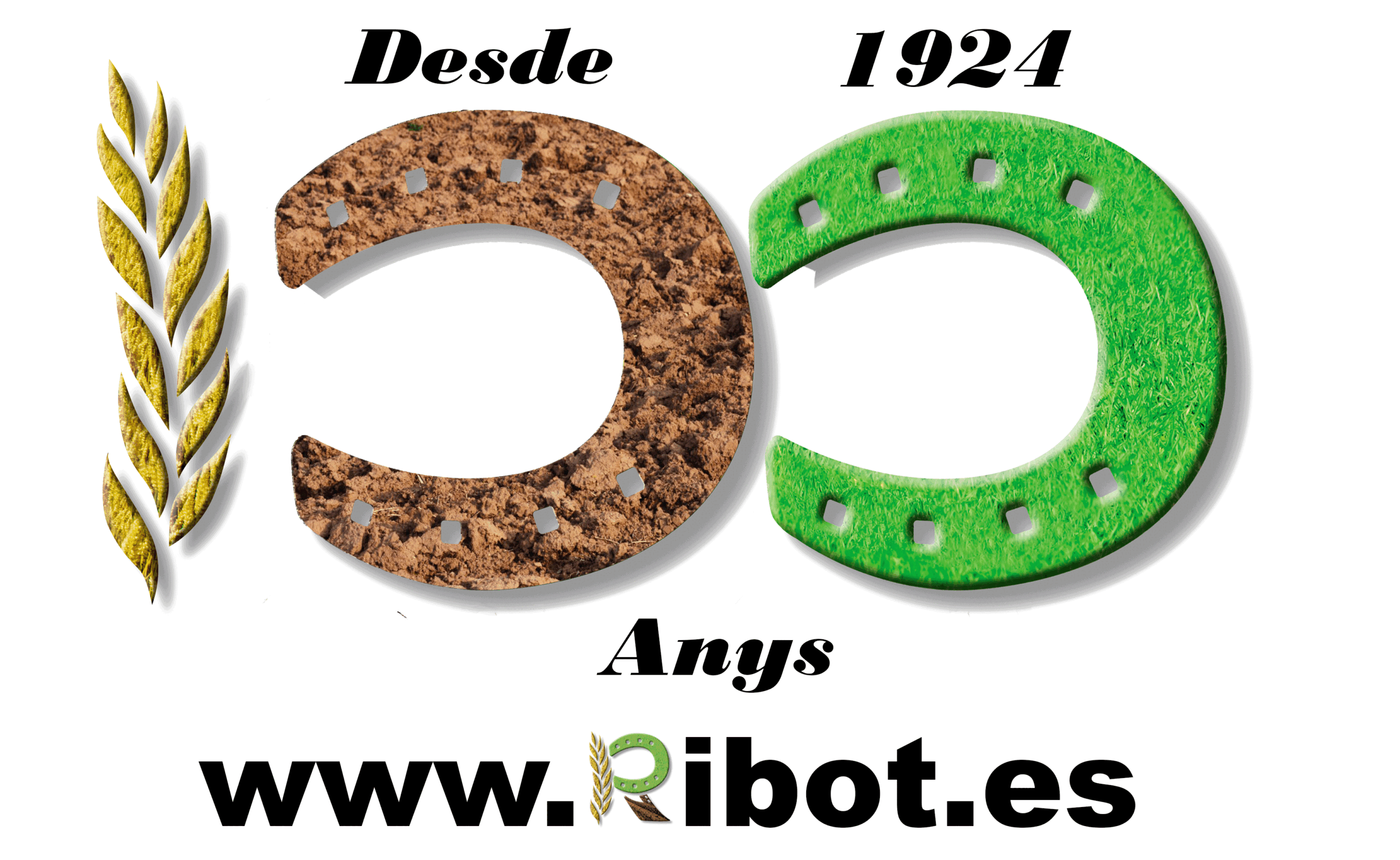 Logo Ribot 100 Años